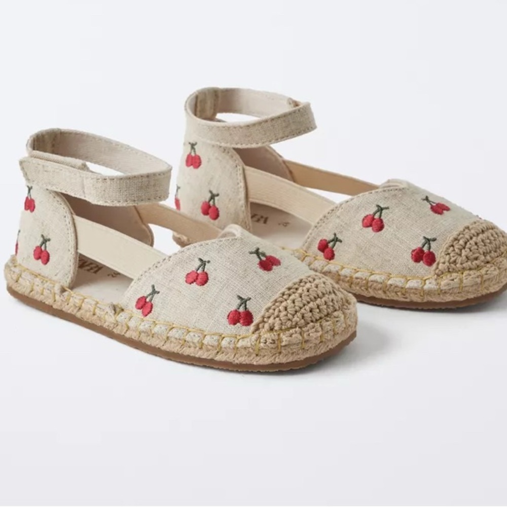 Zara cherry shoes